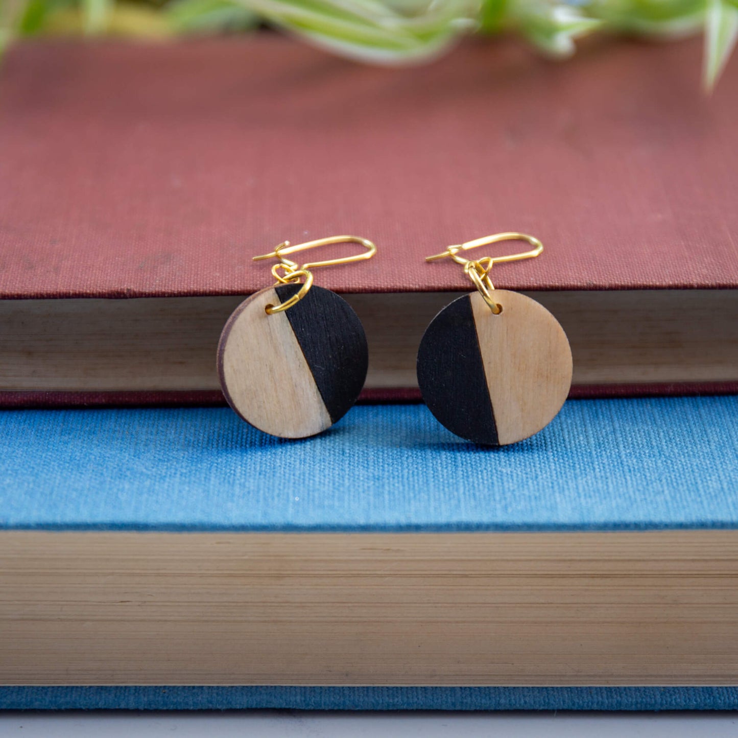 Geometric Circle Earrings