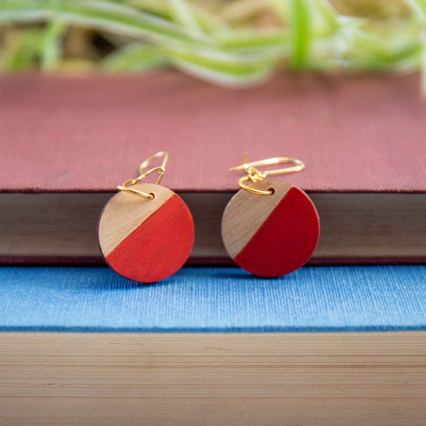 Geometric Circle Earrings