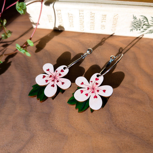 Hawthorn Blossom Earrings