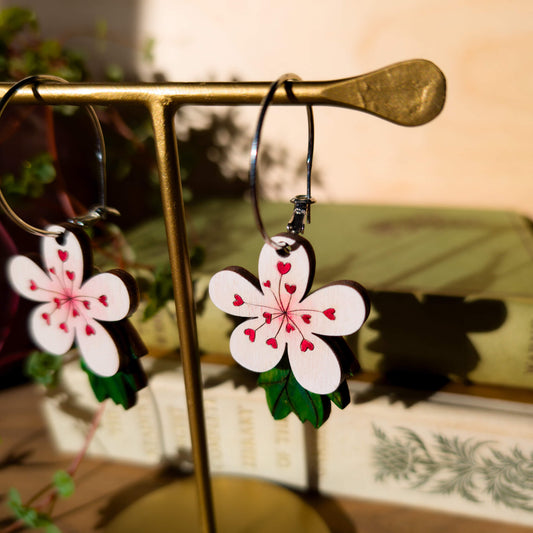 Hawthorn Blossom Earrings