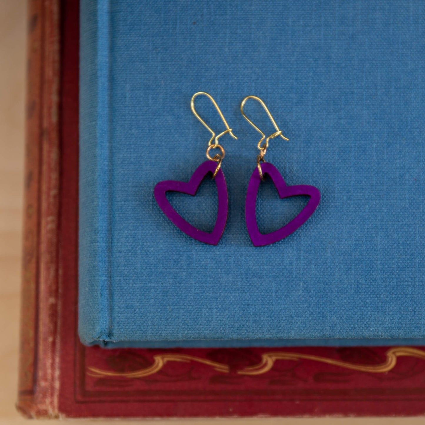 Heart Outline Earrings