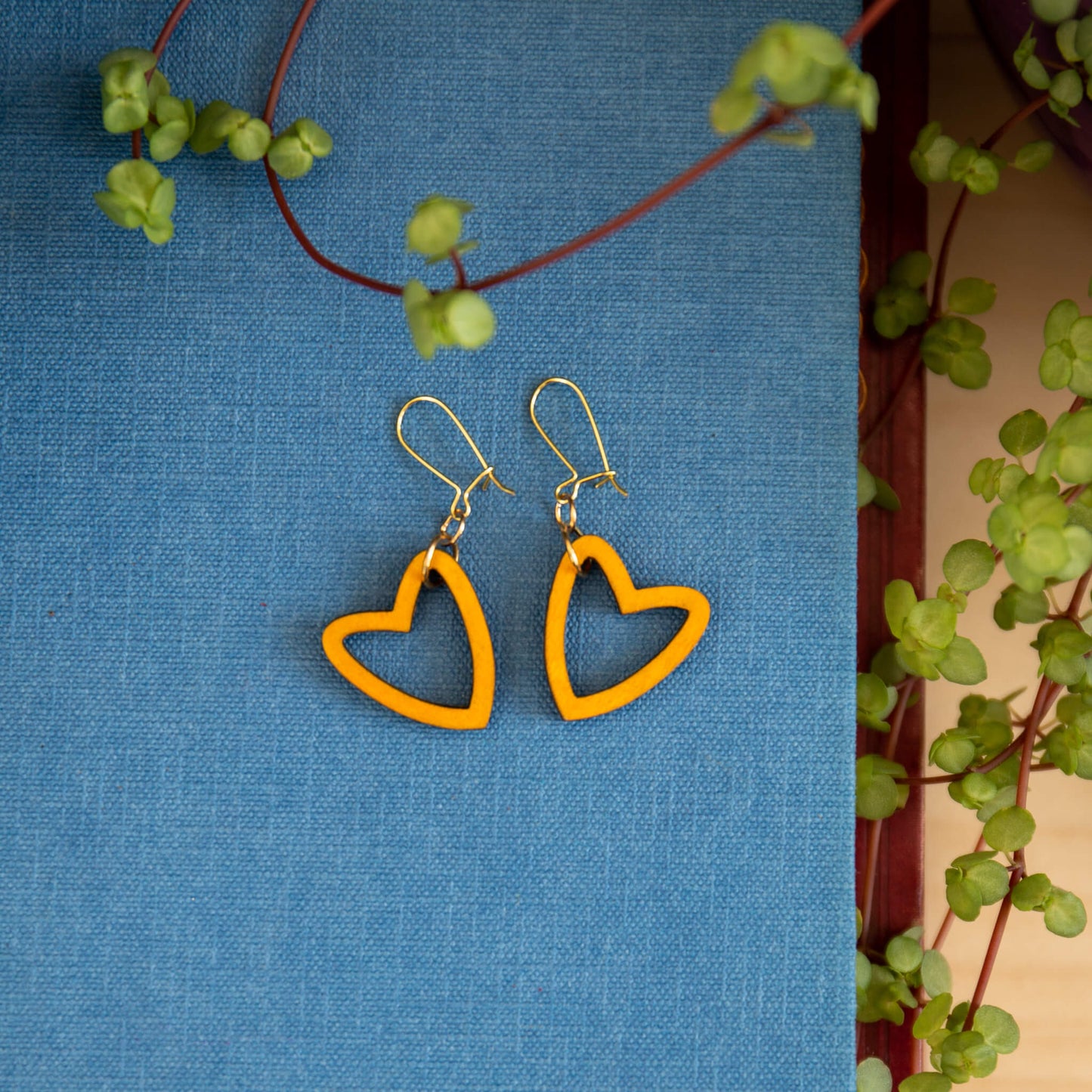 Heart Outline Earrings