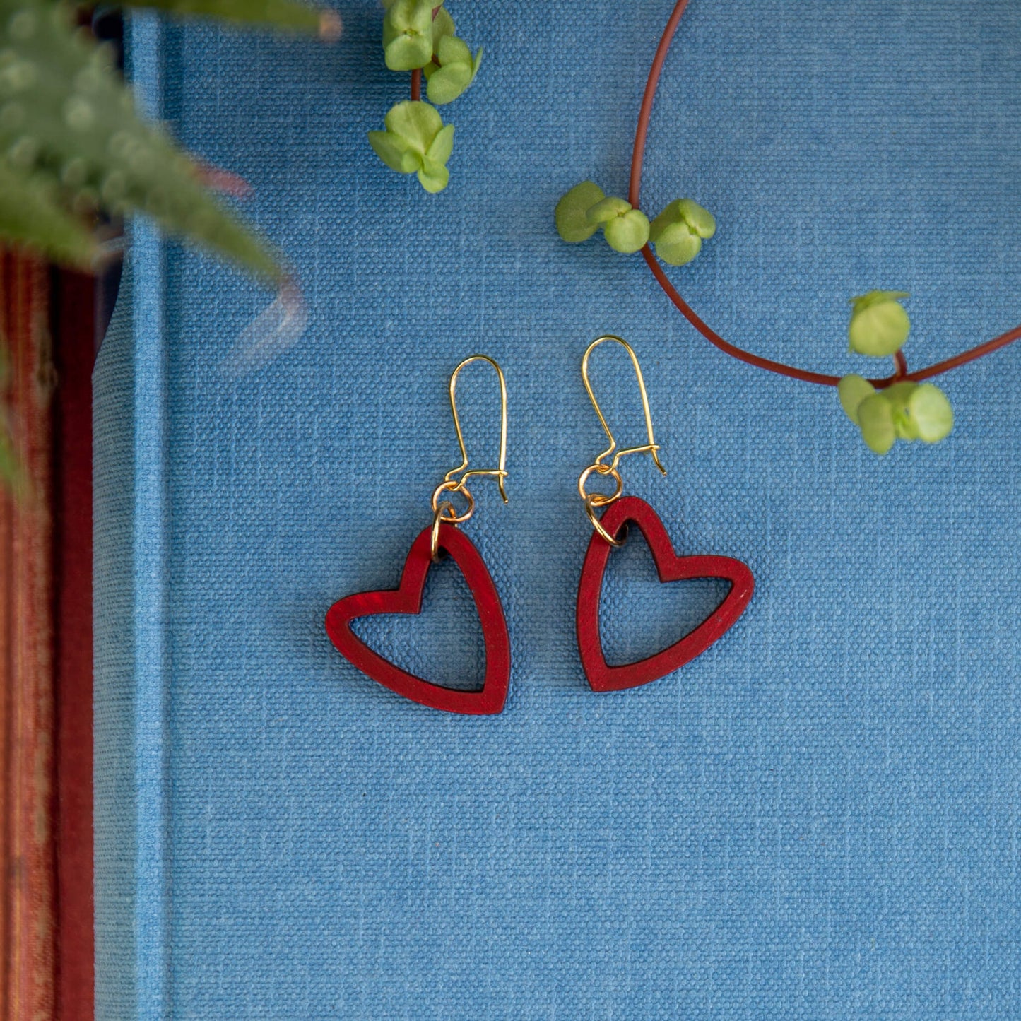 Heart Outline Earrings