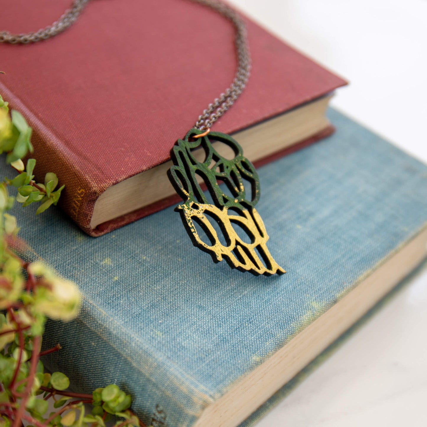 Once Upon a Leaf Fairy Tale Necklace