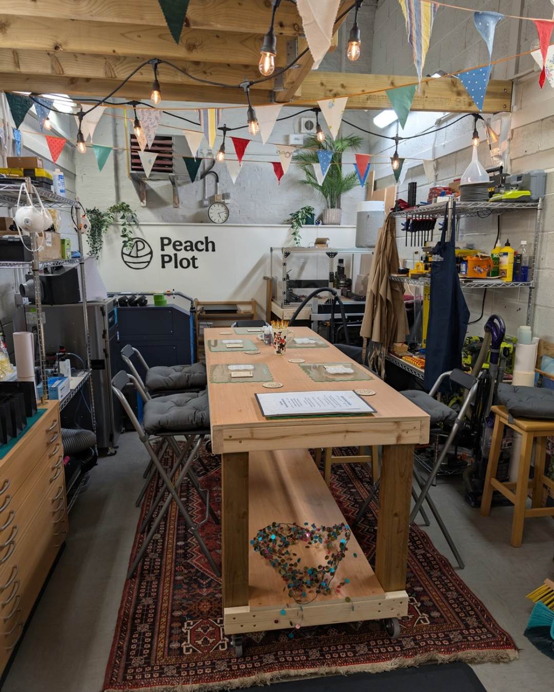 Peach Plot Christmas Wreath Workshop
