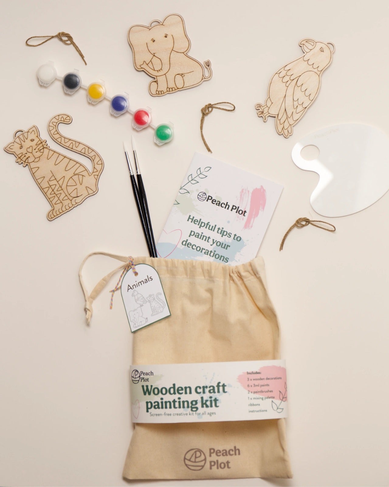 Wooden Craft Painting Kit