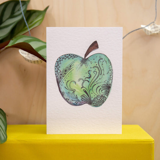 Apple Greetings Card