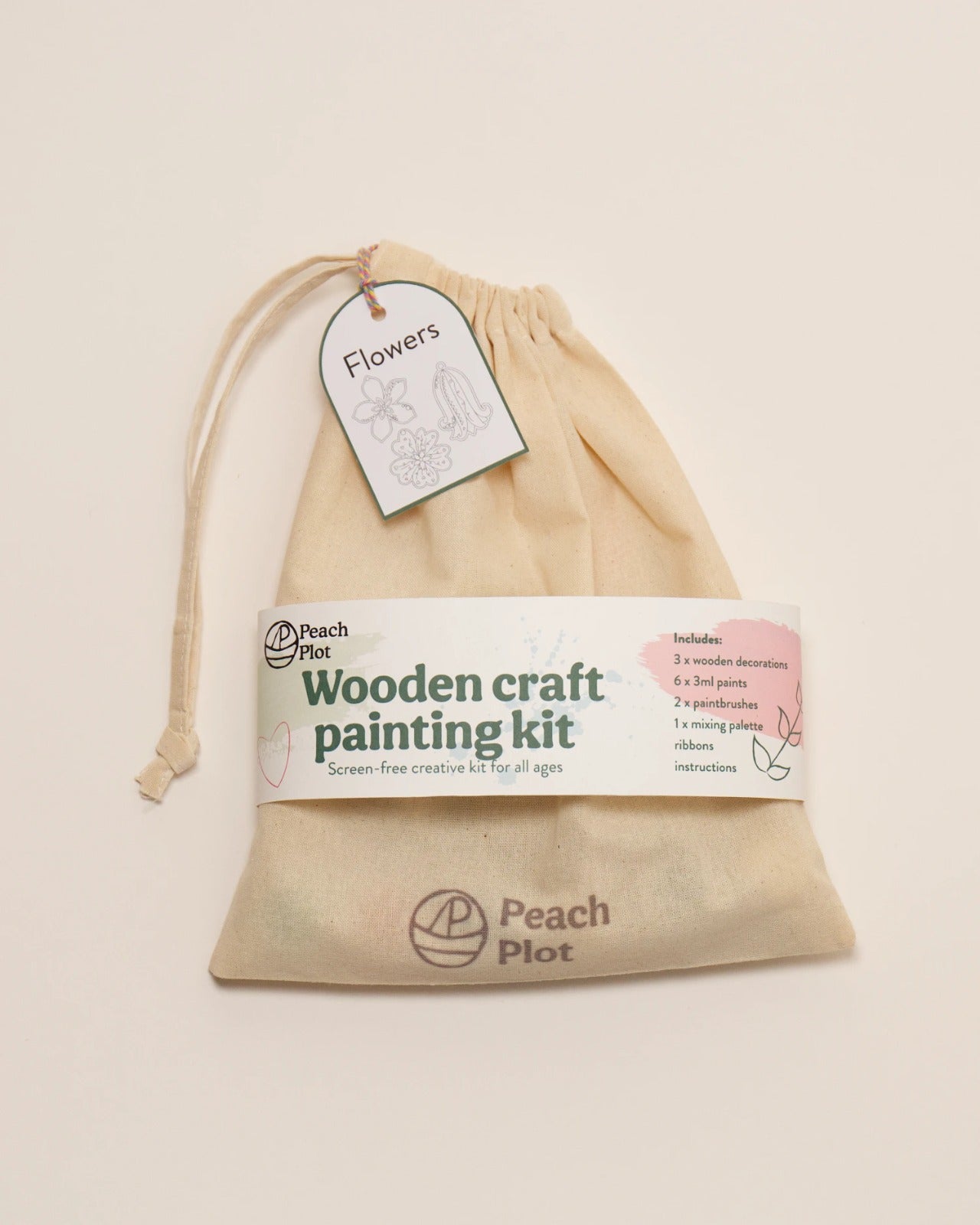 Wooden Craft Painting Kit