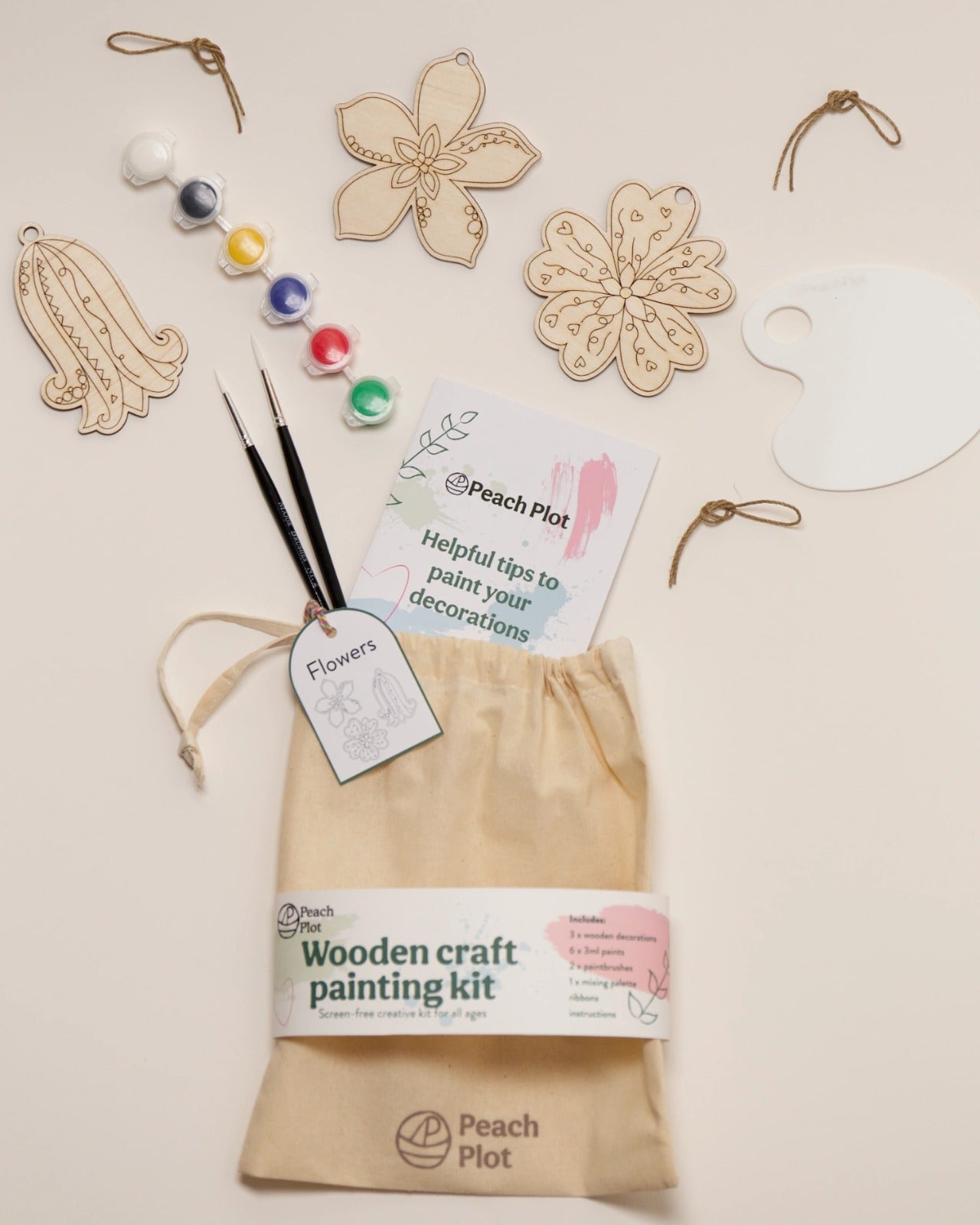 Wooden Craft Painting Kit