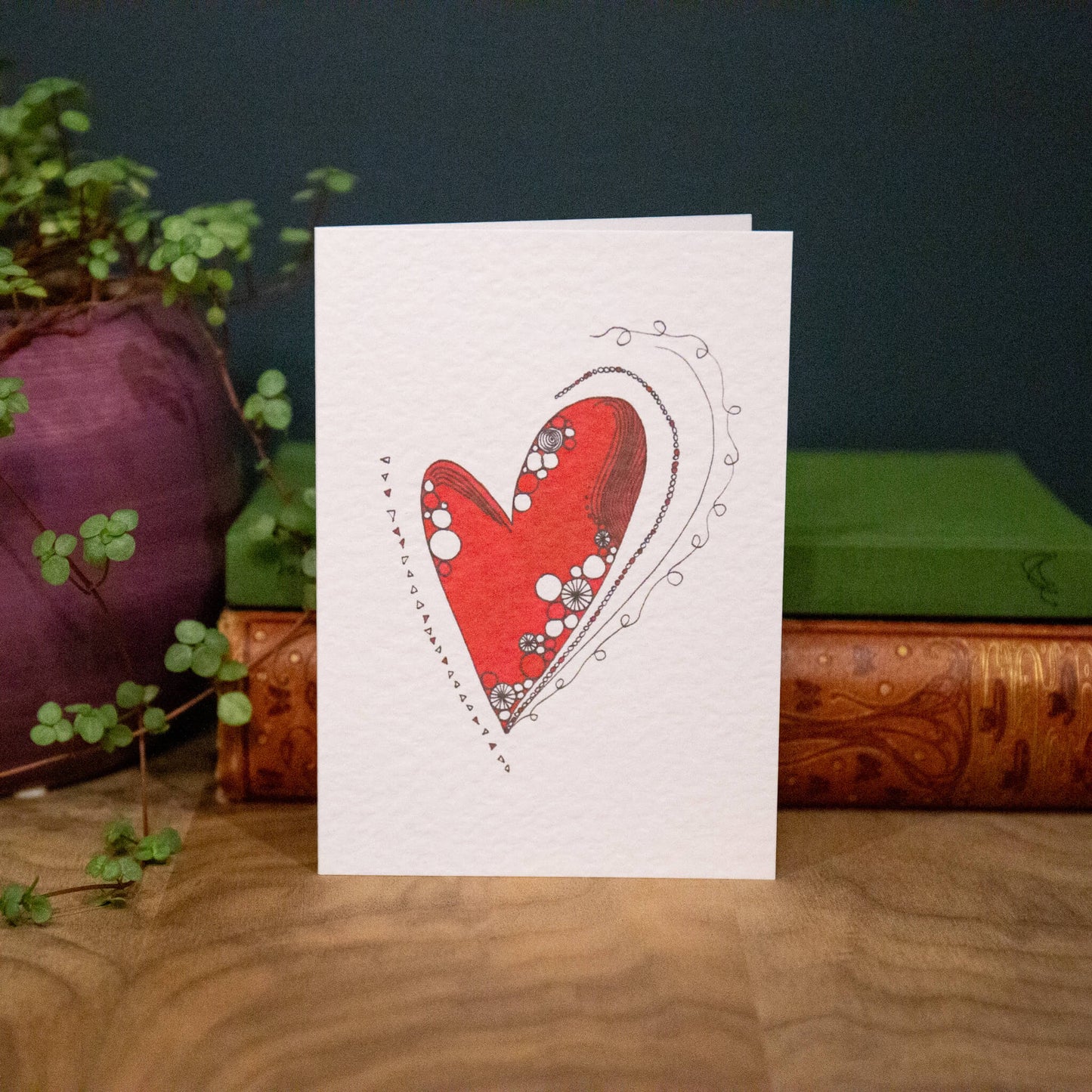 Heart Greetings Card