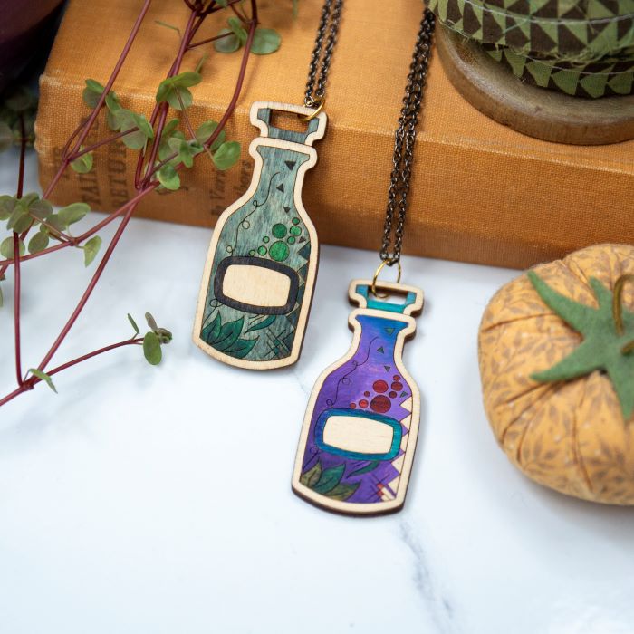 Potion Bottle Necklace