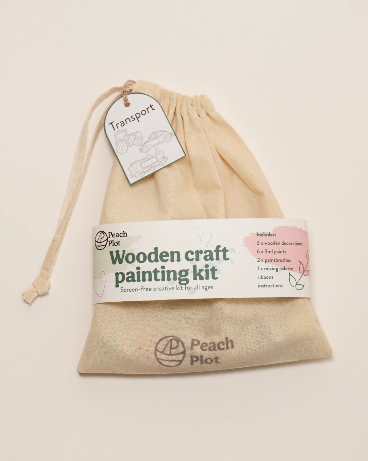Wooden Craft Painting Kit