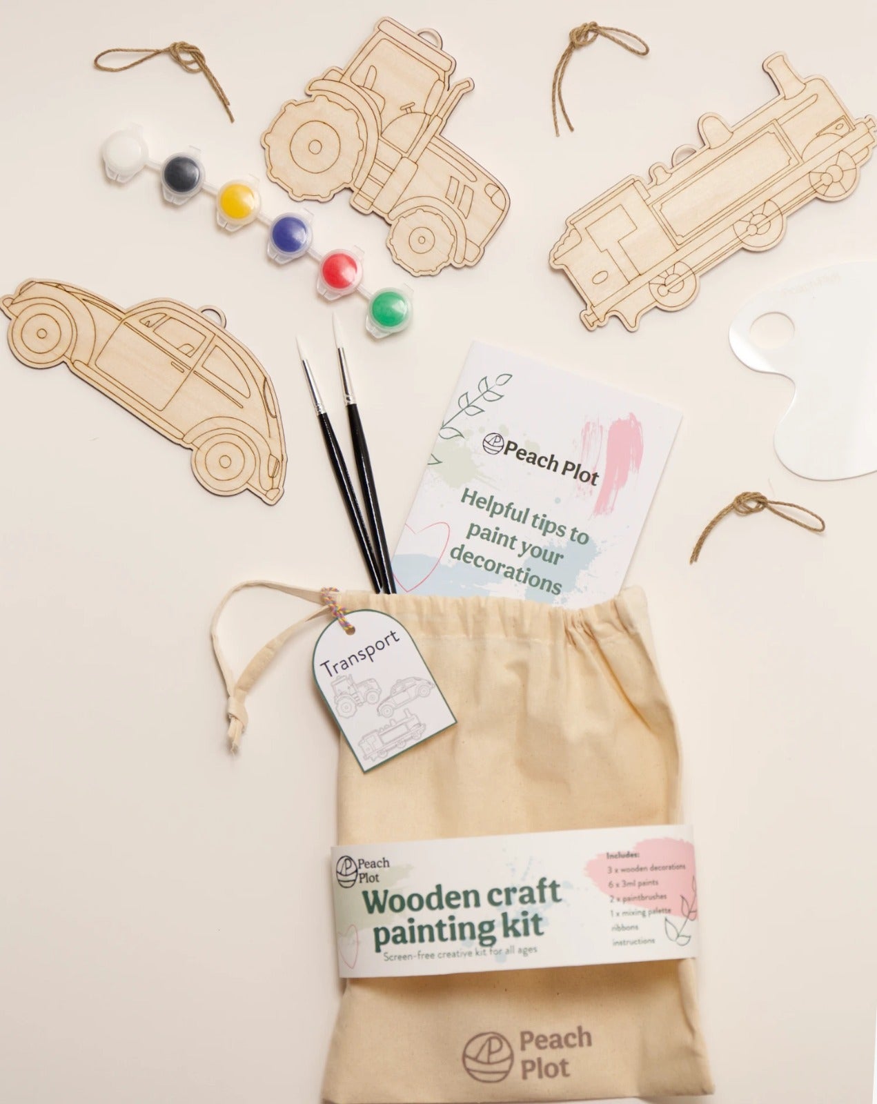 Wooden Craft Painting Kit
